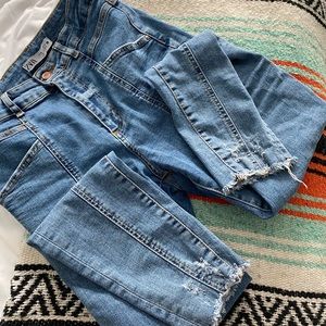 Zara high rise skinny jeans!